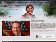 Tablet Screenshot of ginnybrant.com